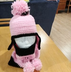 Ensemble tuque et foulard pour enfant
